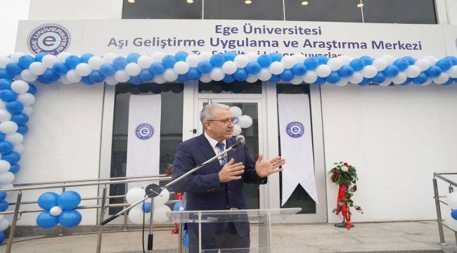 EÜ'den Aşı Geliştirme Merkezi’ne yeni bina