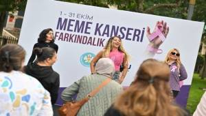 Meme Kanseri için Pembe Çiçekler Toprakla Buluştu