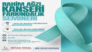 Bayraklı belediyesi'nden rahim ağzı kanseri farkındalık semineri