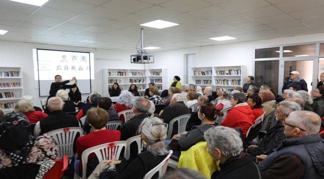 Seferihisar’da “Sağlıklı Yaşlanma” Söyleşisi’ne yoğun ilgi